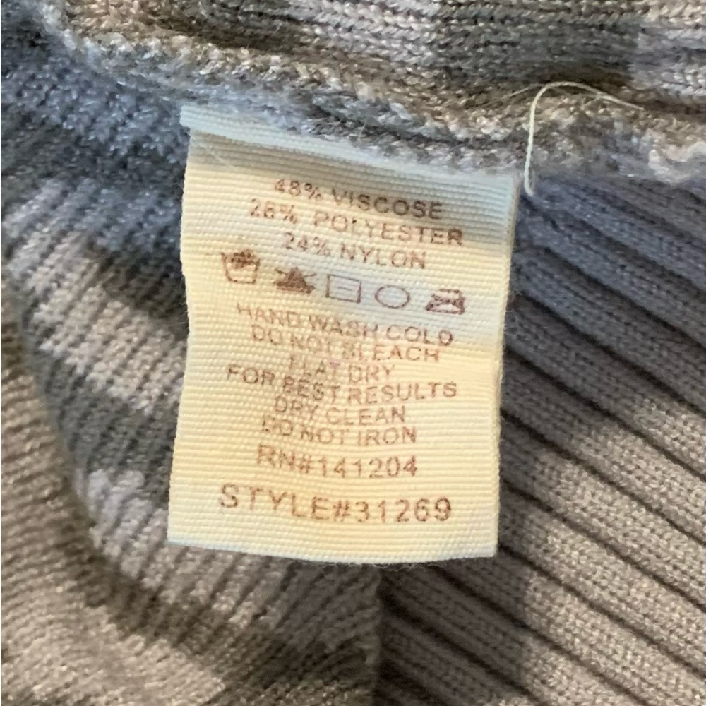 Hem And Thread Small Camo Open Front Sweater - image 8